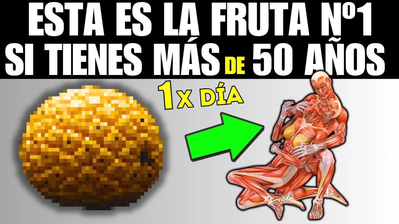 FRUTA BARATA #1 DESPUÉS de los 50 AÑOS (CÓMO TOMARLA)