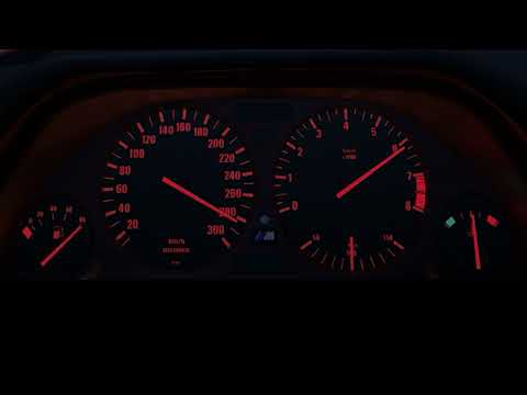 BMW M5 E34 TOP SPEED ACCELERATION