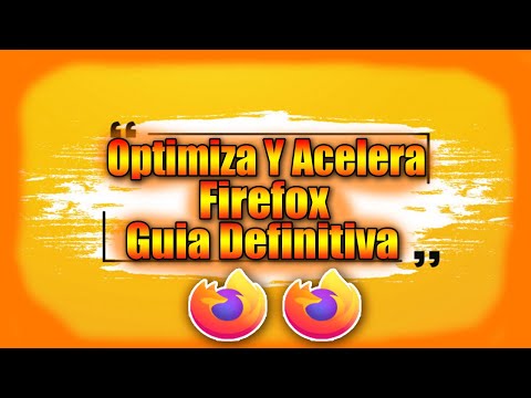 Video: Cómo Hacer Que Firefox Se Inicie Más Rápido