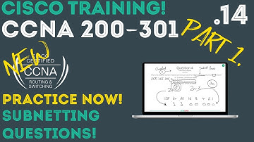 Cisco - CCNA-certificering 200-301 - Vragen en antwoorden over subnetten .14