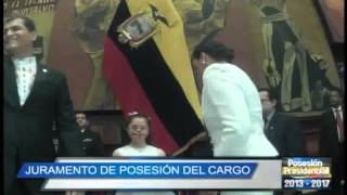 JURAMENTO Y POSESIÓN SR. PRESIDENTE DE LA REPÚBLICA DEL ECUADOR