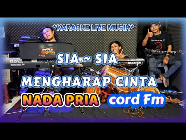 Sia Sia Mengharap Cintamu Karaoke Koplo Bajidor - Nada Pria Fm class=