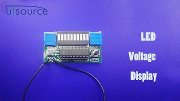 DIY a simple LED voltage display