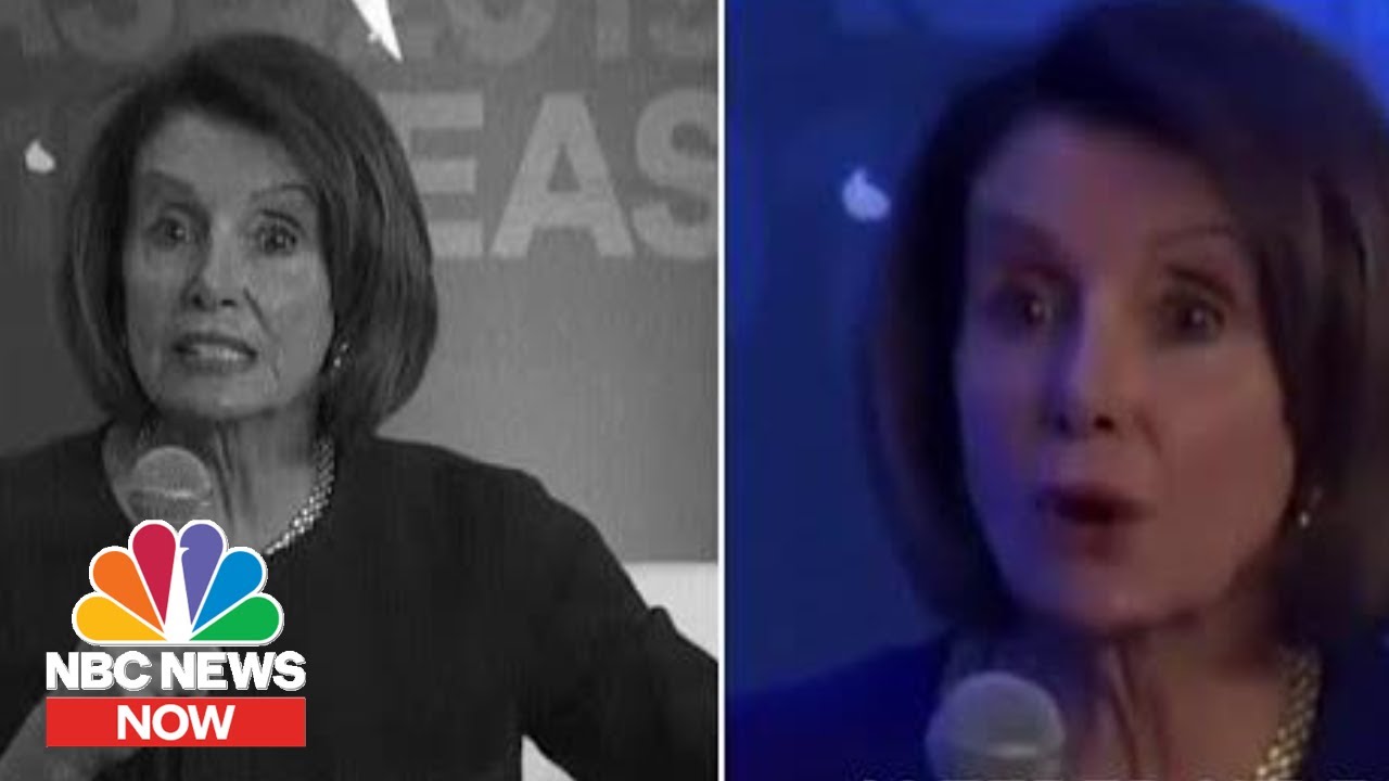 Breaking Down The Altered Speaker Nancy Pelosi Videos Nbc News Now Youtube Breaking Down The Altered Speaker Nancy Pelosi Videos Nbc News Now Youtube