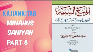 kajian kitab minahus saniyah part 8