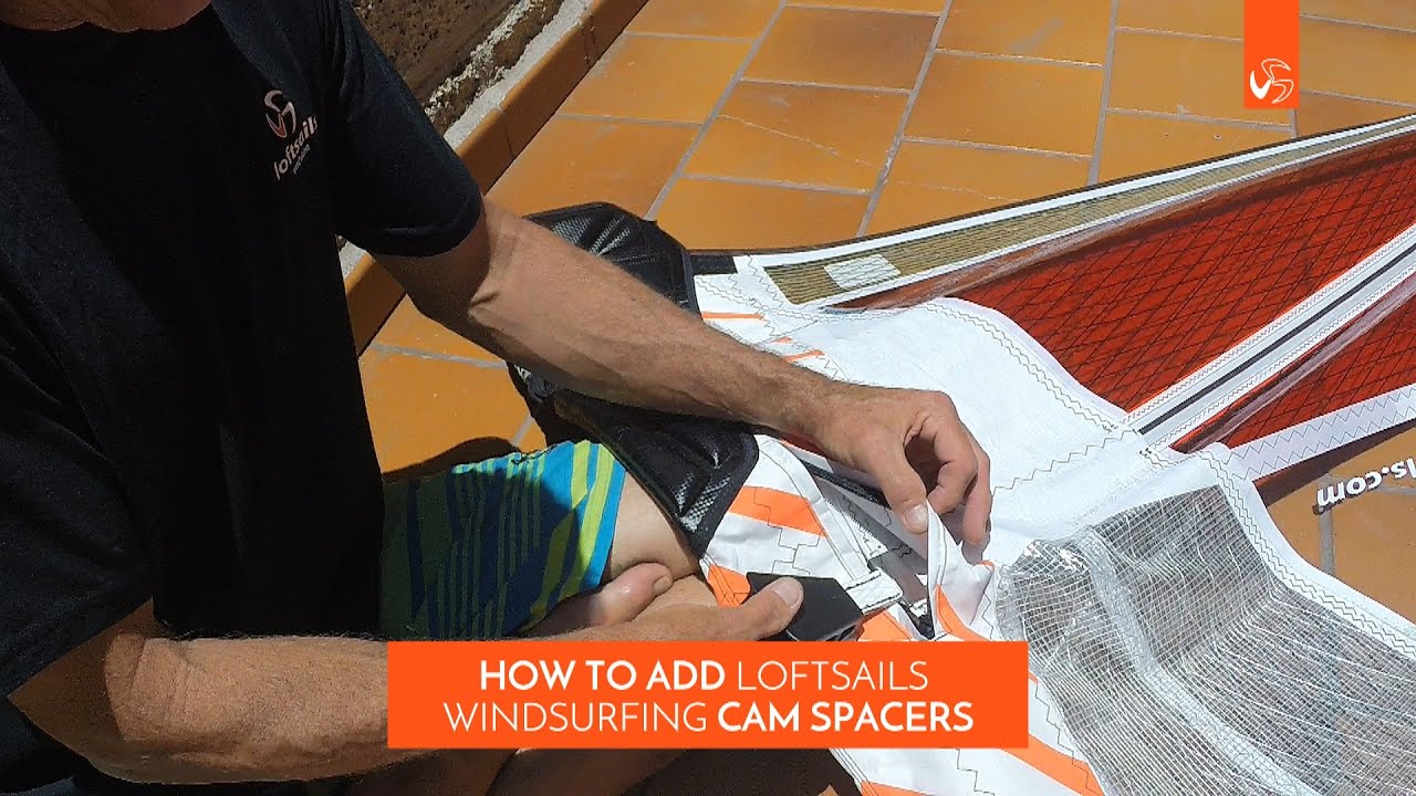 How to Add Loftsails Windsurfing TekCam2 Cam Spacers