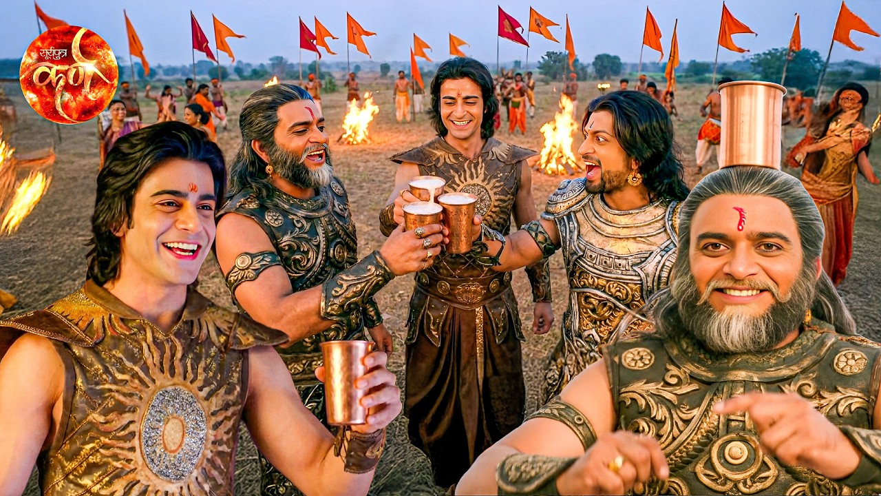 पांडव सेवा की हार पर कौरवों ने किया जश्न शकुनि ने लगाए ठुमके || Suryaputra Karn