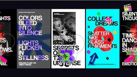 FREE Best Stories for Apple Motion | Free templates for Final cut Pro