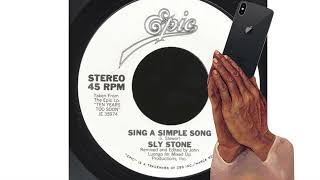 SLY AND THE FAMILY STONE “Sing A Simple Song” (REMIX) || NEW [2022] Made on iPhone