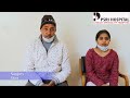 Happy patient testimonial  dr dhruv chaturvedi psri hospital delhi ncr