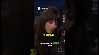 Dakota Johnson Prank Calls with Jimmy Fallon and Jokes That Pedro Pascal Steals All Her Clothes 😂📞