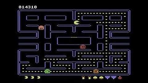 C64 Gamevideo 09 - Pac-Man