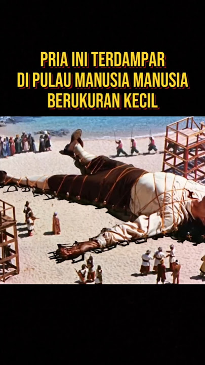 PRIA INI TERDAMPAR DI PULAU MANUSIA BERTUBUH KECIL #alurceritaflim #film