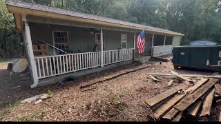A HUGE DIFFERENCE!!! To the abandoned house we are renovating!