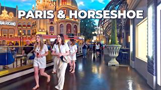 Paris &amp; Horseshoe Las Vegas Walk -  April 2026 - Las Vegas Strip 2026