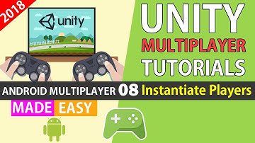 Unity Multiplayer tutorials Google play game services (Player Instantiate) [08]