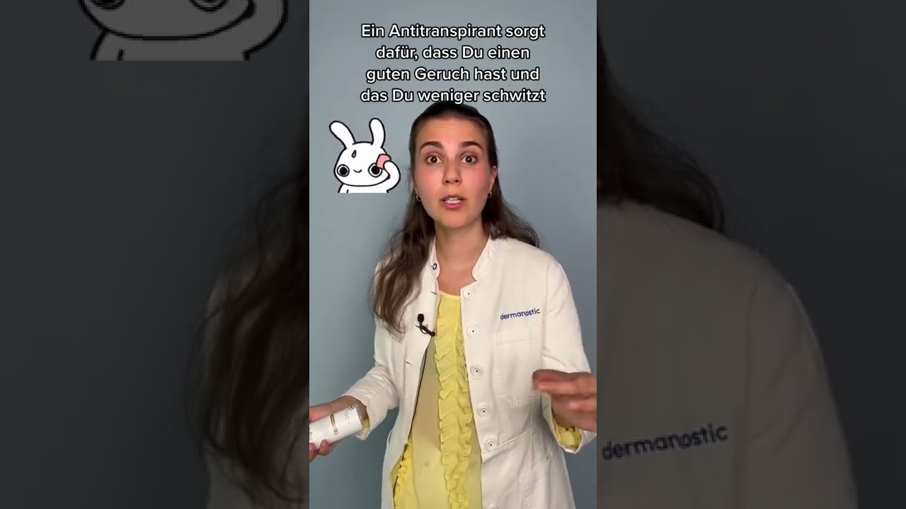 Deodorant VS. Antitranspirant 💦 │Dr. med. Alice Martin 