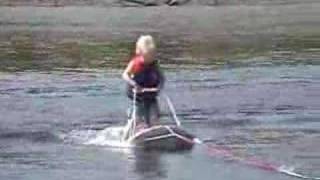 Young Waterskier