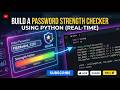 password strength checker using python program
