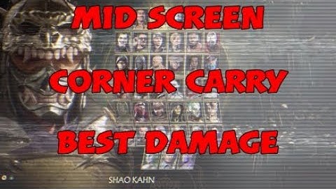 SHAO KAHN Mid Screen New optimal