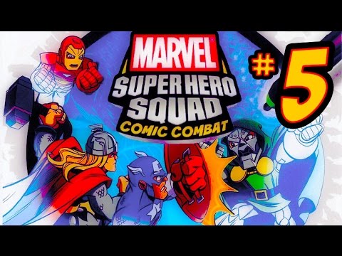 Marvel Super Hero Squad: Comic Combat Walkthrough Part 5 (PS3, X360, Wii) Level 3 - 2