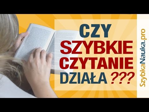 Wideo: Dlaczego Szybkie Czytanie Nie Działa