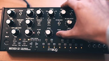 Pink Floyd - On the Run [Sequence on the Moog Mother 32]