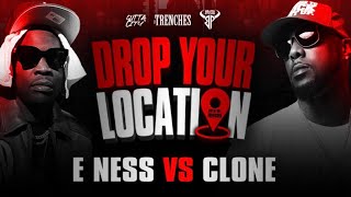 E NESS vs CLONE full rap battle | TRENCHES VS BULLPEN