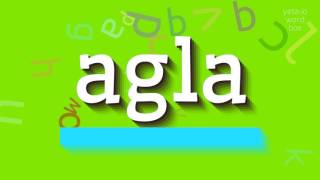 How to say "agla"! (High Quality Voices)