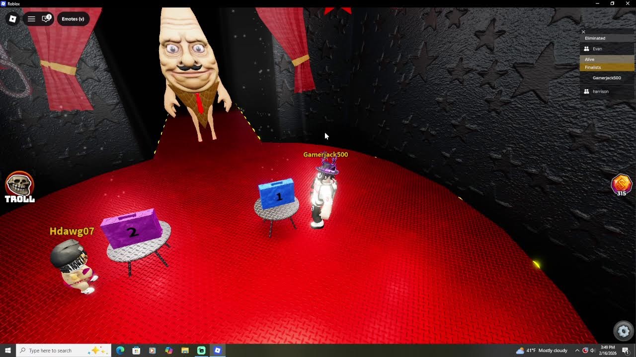 playing roblox with my friend