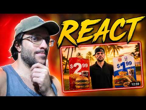 Fast Food de $1 dos Estados Unidos?! - React EduKof