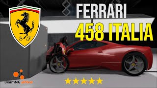 Ferrari 458 Italia Crash Test - BeamNG.drive - Crash&Smash screenshot 4