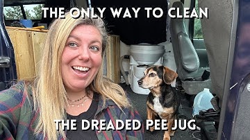 THE BEST way to clean the NATURES HEAD PEE JUG