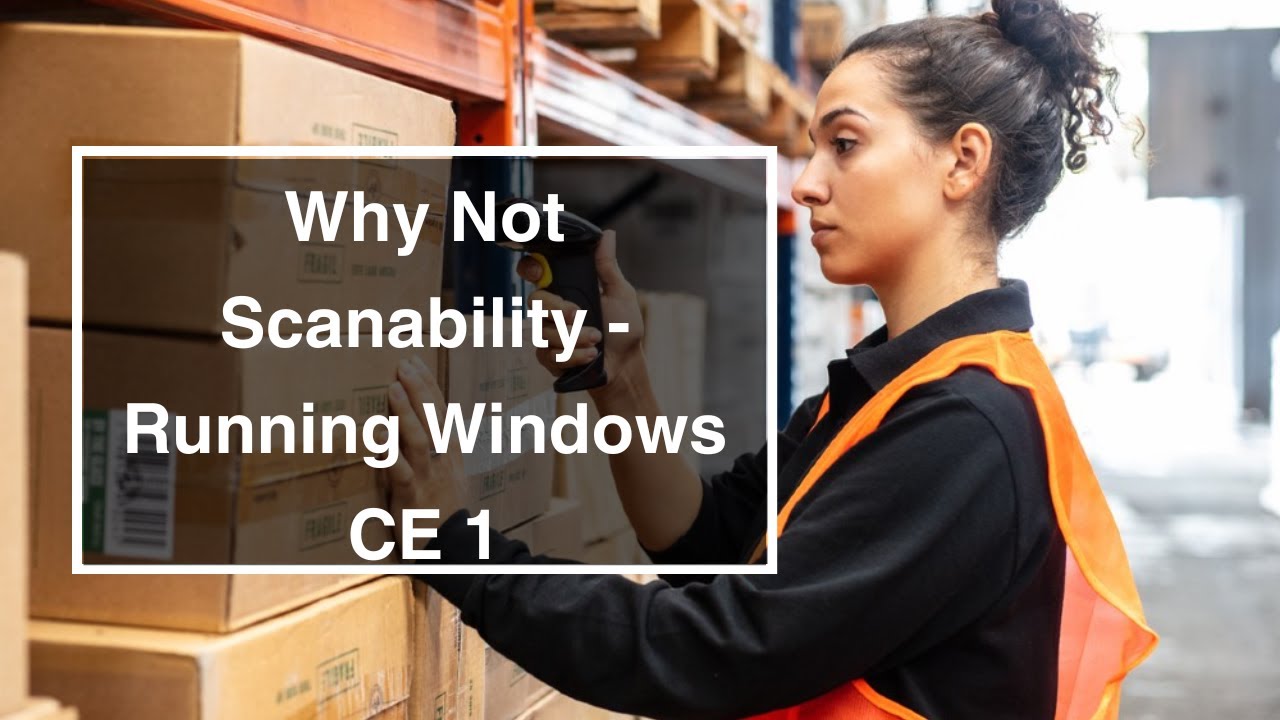 Why Not Scanability | Running Windows CE 1 - YouTube