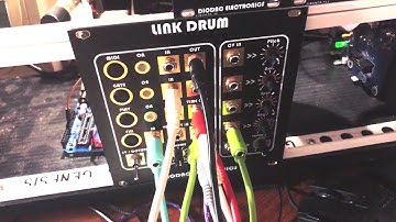 LINK DRUM Live DnB Session Vol2  #eurorack #drumsynth #modularsynth #diodac #linkdrum #makenoise