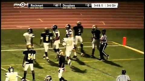Rockmart RB Brian Middlebrooks 8 Yard TD Run