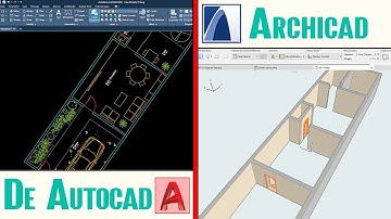 Como IMPORTAR UN PLANO de AUTOCAD a ARCHICAD 23 - 2020 I Bien explicado