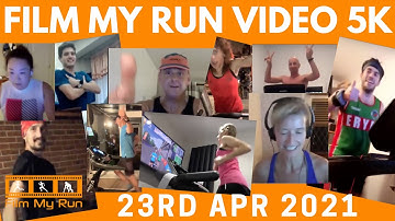 Zwift Run Live - Film My Run Video 5K