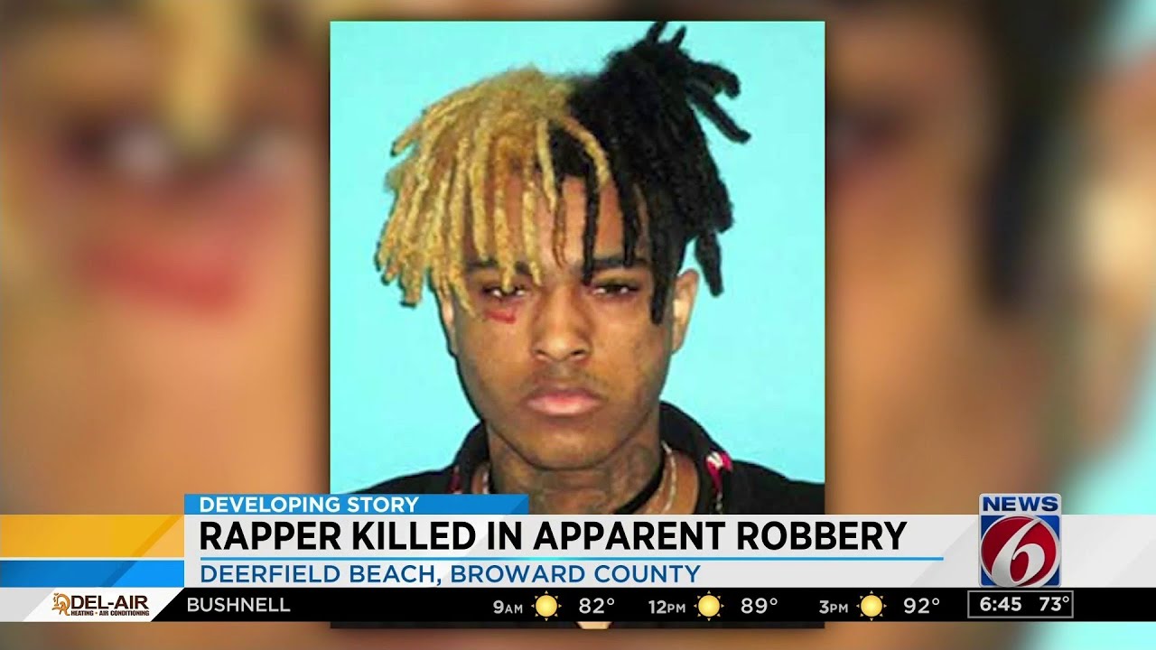 Rapper XXXTentacion shot dead in Florida