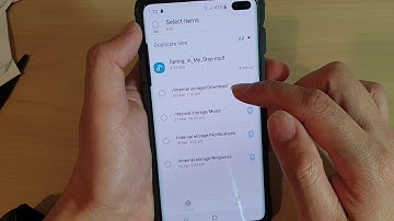Galaxy S10 / S10+: How to Find and Delete Duplicate Files