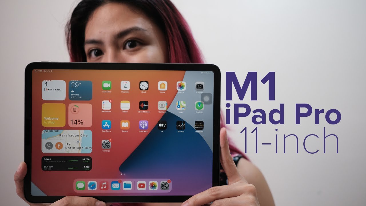 12.9 iPad Pro (M1) - UNBOXING and SETUP! 