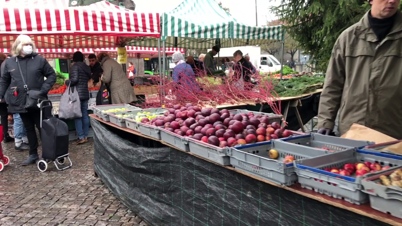 Local farmers market at Möllevångstorget in Malmo Sweden #sweden#malmo#malmö#market #farmersmarket