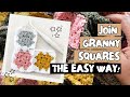 Crochet Granny Square Join As You Go (JAYG) Method Tutorial [BEGINNER FRIENDLY AND SO EASY!]