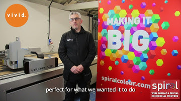 Vivid Print finishing systems enabling Spiral Colour to diversify and bring services in-house
