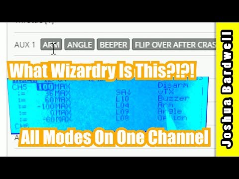 ALL MODES ON ONE CHANNEL | FrSky Taranis OpenTX Advanced Programming