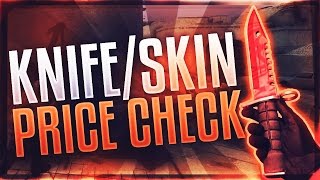 HOW TO FIND PRICES FOR CSGO KNIVES/SKINS (CSGO SKIN PRICE CHECKER)(In this video I show you how to find prices for csgo knives or/and how to find prices for csgo skins. This csgo skin price checker or csgo knife price checker could ..., 2016-05-26T21:00:01.000Z)