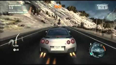 Need For Speed The Run   Mountain Drift with Nissan GTR