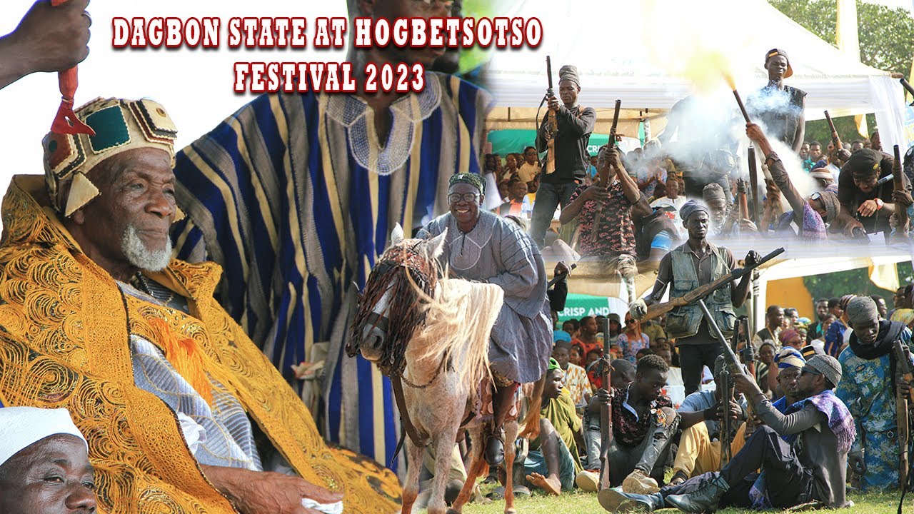 King Yaa-Na Abubakari Of Dagbon State Arrival At Hogbeza 2023.