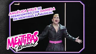 Angélica Vale se reencontró con Daniela en Mentiras El Musical