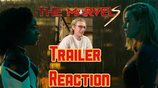 The Marvels official trailer REACTION // MCU // Captain Marvel // Ms Marvel // Photon